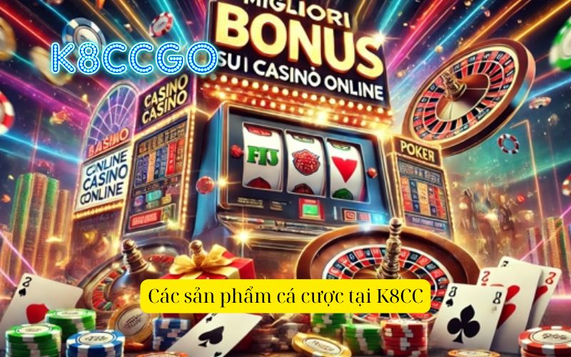 Các sản phẩm cá cược tại K8CC